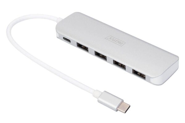 DIGITUS USB-Hub DA-70242-1 4-fach silber