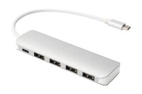 DIGITUS USB-Hub DA-70242-1 4-fach silber