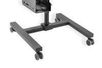 DIGITUS Monitor-Maus-Tastatur-Halterung DA-90374 schwarz für 1 Monitor, 1 Tastatur, 1 Maus