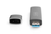 DIGITUS Multi-microSD, SD-Kartenleser silber