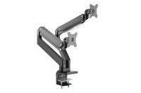 DIGITUS Monitor-Halterung DA-90427 schwarz für 2...