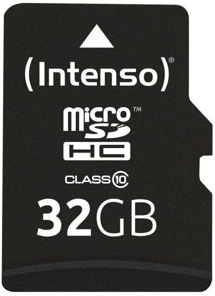 Intenso Speicherkarte microSDHC-Card Class 10, 32 GB, 1 St.