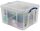 Really Useful Box Aufbewahrungsbox 42,0 l transparent 52,0 x 44,0 x 31,0 cm, 1 St.