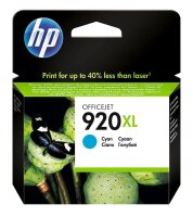 HP 920XL (CD972AE) cyan Druckerpatrone