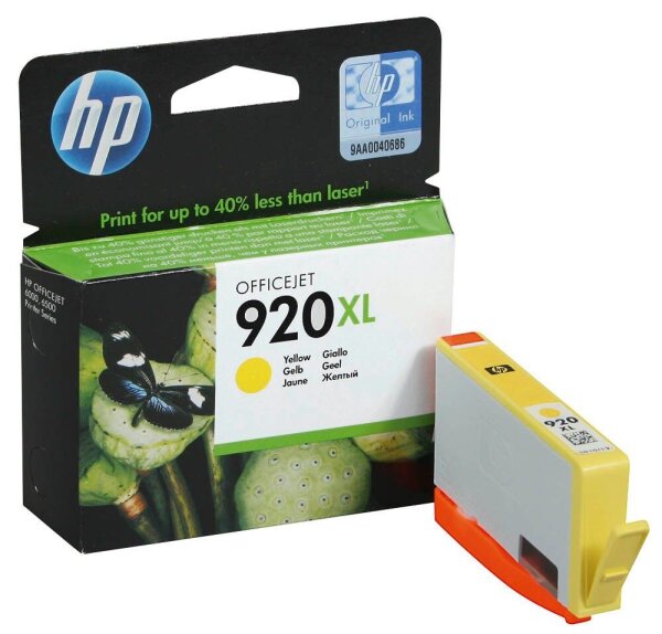 HP 920XL (CD974AE) gelb Druckerpatrone