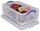 Really Useful Box Aufbewahrungsbox 50,0 l transparent 71,0 x 44,0 x 23,0 cm, 1 St.