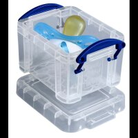 Really Useful Box Aufbewahrungsbox 0,14 l transparent 9,0...