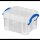 Really Useful Box Aufbewahrungsbox 0,14 l transparent 9,0 x 6,5 x 5,5 cm, 1 St.