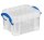 Really Useful Box Aufbewahrungsbox 0,14 l transparent 9,0 x 6,5 x 5,5 cm, 1 St.