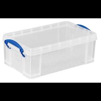Really Useful Box Aufbewahrungsbox 5,0 l transparent 34,0 x 20,0 x 12,5 cm, 1 St.
