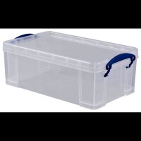 Really Useful Box Aufbewahrungsbox 5,0 l transparent 34,0 x 20,0 x 12,5 cm, 1 St.