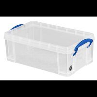 Really Useful Box Aufbewahrungsbox 5,0 l transparent 34,0 x 20,0 x 12,5 cm, 1 St.