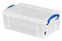 Really Useful Box Aufbewahrungsbox 5,0 l transparent 34,0 x 20,0 x 12,5 cm, 1 St.