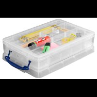 Really Useful Box Aufbewahrungsbox 4,0 l transparent 39,5...