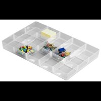 Really Useful Box Aufbewahrungsbox 4,0 l transparent 39,5 x 25,5 x 8,8 cm, 1 St.