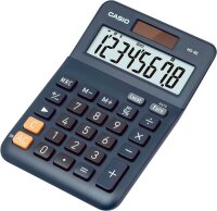 CASIO MS-8E Tischrechner blau