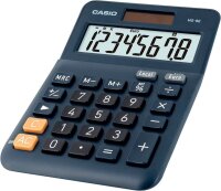 CASIO MS-8E Tischrechner blau