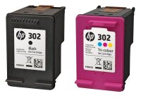 HP 302 (X4D37AE) schwarz, color Druckerpatronen, 2er-Set