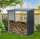 tepro Holzunterstand Wood Store L, anthrazit, 1 St.