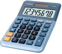 CASIO MS-88EM Tischrechner blau