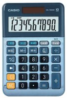 CASIO MS-100EM Tischrechner blau