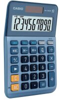 CASIO MS-100EM Tischrechner blau