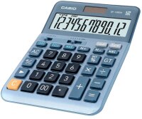 CASIO DF-120EM Tischrechner blau