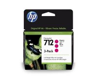 HP 712(3ED78A) magenta Druckerpatronen, 3er-Set