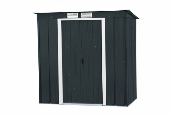 tepro Gerätehaus Pent Roof Eco 6x4, anthrazit, 1 St.