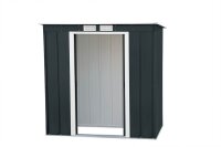 tepro Gerätehaus Pent Roof Eco 6x4, anthrazit, 1 St.