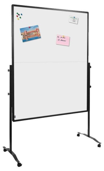 Legamaster Moderationswand PREMIUM PLUS klappbar 120,0 x 150,0 cm weiß