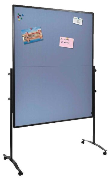 Legamaster Moderationswand PREMIUM PLUS klappbar 120,0 x 150,0 cm blaugrau