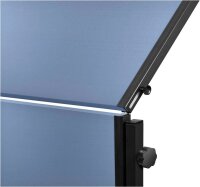 Legamaster Moderationswand PREMIUM PLUS klappbar 120,0 x 150,0 cm blaugrau