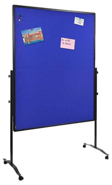 Legamaster Moderationswand PREMIUM PLUS klappbar 120,0 x 150,0 cm marineblau