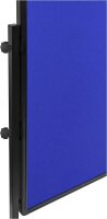 Legamaster Moderationswand PREMIUM PLUS klappbar 120,0 x 150,0 cm marineblau