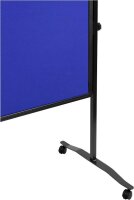 Legamaster Moderationswand PREMIUM PLUS klappbar 120,0 x 150,0 cm marineblau
