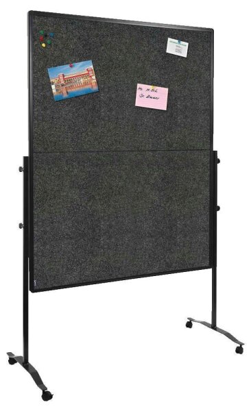 Legamaster Moderationswand PREMIUM PLUS klappbar 120,0 x 150,0 cm anthrazit