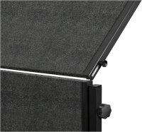 Legamaster Moderationswand PREMIUM PLUS klappbar 120,0 x 150,0 cm anthrazit