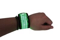 Reflektor-Armband Snap grün 34,0 cm, 1 St.