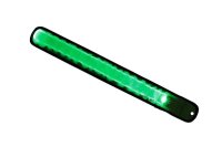 Reflektor-Armband Snap grün 34,0 cm, 1 St.