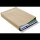 flexiPAK Faltentaschen classic eco Fixverschluss DIN B4 ohne Fenster natur mit 5,0 cm Falte, 300 St.