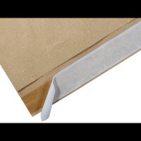 flexiPAK Faltentaschen classic eco Fixverschluss ca. DIN B4 ohne Fenster natur mit 5,0 cm Falte, 300 St.