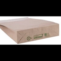 flexiPAK Faltentaschen classic eco Fixverschluss ca. DIN A3 ohne Fenster natur mit 5,0 cm Falte, 300 St.