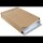 flexiPAK Faltentaschen classic eco Fixverschluss ca. DIN A3 ohne Fenster natur mit 5,0 cm Falte, 300 St.