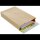 flexiPAK Faltentaschen classic eco Fixverschluss ca. DIN D4 ohne Fenster natur mit 5,0 cm Falte, 300 St.