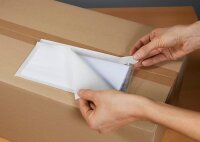 docuFIX® CLASSIC Lieferscheintaschen eco Kunststoff DIN lang 1.000 St.