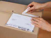 docuFIX® CLASSIC Lieferscheintaschen eco Kunststoff DIN C5 500 St.