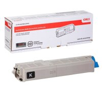 OKI 46490608  schwarz Toner