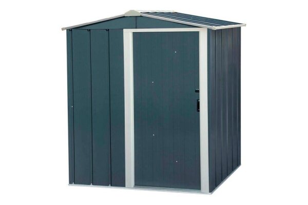 tepro Gerätehaus Eco 5x4, anthrazit/weiß, 1 St.