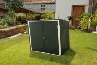 tepro Mülltonnenbox anthrazit, weiß, 1 St.
